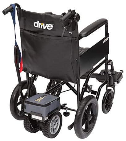 Drive Devilbiss Lightweight Wheelchair Powerstroll - Dual Wheel Power Pack with Removable Battery Pack and Trigger