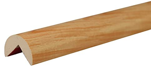 SHG | Eckenschutz | Holz-Dekor natur | Metall | 1000 x 40 x 25 mm | Farbig, Typ A, 1-m-Stück, Holz-Dekor natur