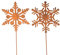 HPS Gartenstecker Schneeflocke am Stab