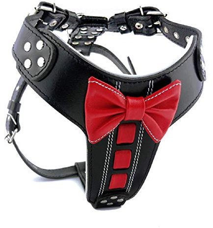 Bestia ''Bowtie'' Leder Brustgeschirr