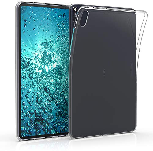 kwmobile Coque Tablette Compatible avec Huawei MatePad Pro/Pro 5G étui - Coque Protection en TPU - Transparent