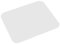 Petit tapis de souris extra fin pour ordinateur – Base antidérapante en silicone ultra fin (blanc, rectangulaire)