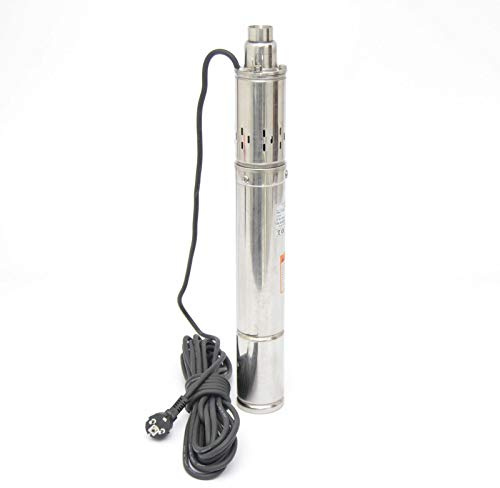 Energiesparende 3 Zoll 75mm Tiefbrunnenpumpe Rohrpumpe Tauchpumpe 7,7bar 250W