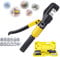 LIMEID Pinza Crimpatrice,7-11 T Crimpatrice Idraulica 6–300 mm²,pressa idraulica pinze crimpatrice,Pinze Capicorda,per Terminali Elettrici,HHY-120A