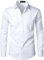 PARKLEES Men's Urban Stylish Casual Business Slim Fit Long Sleeve Button Up Dress Shirt with Pocket White XL