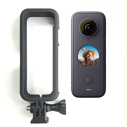 MotuTech Cadre Protection Support Fixation Adapteur pour insta360 One X2 Caméra Trou 1/4 Vis Universel Connecteur aux Trépied Perche de Selfie