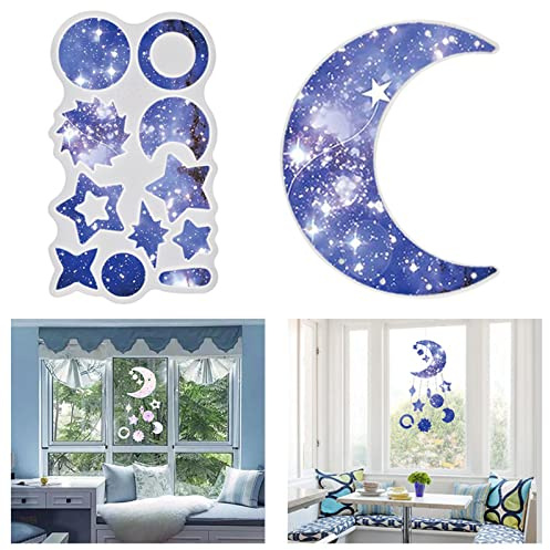 Windspiele Resin Silikonform mit Moon Star, Epoxidharz Silikonformen Mondharzform Wind Wand Hängende Dekoration Silikonform Gießform Resin Form Decor Kunst Formen Erstellen für Haus, Wand, Raum
