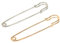 Große Sicherheitsnadeln Set Safety Pins Hochleistungs-Sicherheitsnadel Grosse Pins für Baby-Kleidung Kunsthandwerk Kunst Decken Bastelröcke Kilts Brosche Herstellung -20 Stück (Gold & Silber)