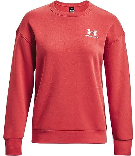 Under Armour Womens Fleece Tops Women's Ua Essential Fleece Crew, Ckr, 1373032-638, MD