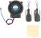 Sistema de Alarma para Moto, Sistema de Alarma para Moto 2 Control Remoto 12V Impermeable Universal para Motos