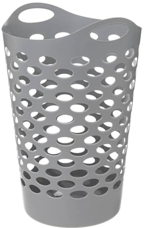 5 five simply smart Poubelle flexible Gris perle 60 l