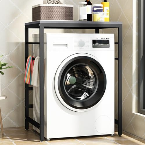 HRTLSS Meuble Dessus Machine A Laver, Au-Dessus de L'étagère de Rangement pour Lave-Linge et Sèche-Linge, Étagère pour Lave-Linge, Rangement pour Salle de Bain