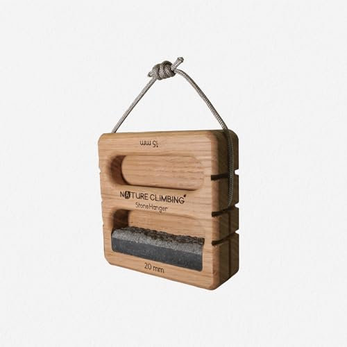 Nature Climbing | Stone Hanger | Hangboard | Granite | - High Performance | compact hangboard, Portable hangboard | - Nachhaltig & Handgemacht