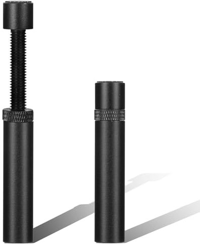 Yuanchu 2 Stück Grafikkarten Halterung, GPU Halterung Aluminiumlegierung Halterung mit Magnet 74mm-120mm Höhenverstellbare Grafikkartenhalter Aluminium Grafikkarten Halter