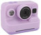 Appareil Photo Numérique 1080P, 2000 MAh ABS, écran 2,4 Pouces, Instantanée avec 3 Papiers d' pour la Photographie (Purple)