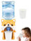 Wedhapy Wasserspender für Kinder Mini Wasserspender in Hundeform süße Cartoon Simulation Wasserspender für Kinder zum Rollenspiel Puppenhaus Zubehör