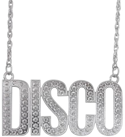 W WIDMANN MILANO Party Fashion - Halskette mit verschiedenen Anhängern, Schmuck, Accessoire für Faschingskostüme