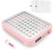 Madenia Rechargeable Nail Dust Collector: 56W Cordless Dust Collector Nail Salon with 2 Reusable Filters and 1 Brush, Powerful Nail Dust Extractor Fan for Acrylic Gel Nails, Pink