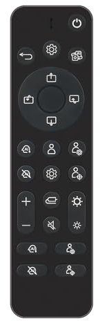AULCMEET New Replace Remote Control AKB76043602 Work for LG Ultragear OLED Gaming Monitor SRS22CW AKB76043602
