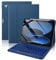 typecase Folio Keyboard Case for iPad 11th Gen (A16, 2025) & 10th Gen (10.9, 2022), Magnetic Detachable Wireless Keyboard, 7-Color Backlight, Thin & Light, Pencil Holder, Marine Blue