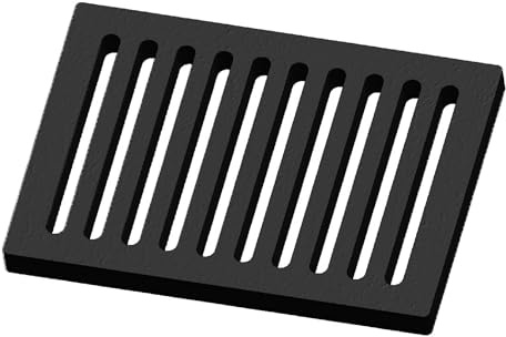 Kaminrost/Ascherost Eckig 210 x 150 x 15 mm passend für Haas+Sohn ** Kaminöfen inkl. Modellübersicht - Ascherost Kamin aus massivem Stahl - Feuerrost feuerfest & hitzebeständig