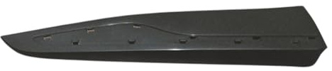 FINAO AUTOPARTS® - Baguette de Porte trouée arrière Droite Passager pour Clio IV