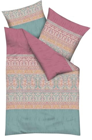 Kaeppel Mako-Satin Bettwäsche Primavera bunt