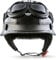 Moto Helmets® D33-Set „Leather Black“ · Brain-Cap · Halbschale Jet-Helm Motorrad-Helm Roller-Helm Scooter-Helm Bobber Mofa-Helm Chopper Retro Cruiser Vintage Pilot Biker Helmet Brille · M (57-58cm)