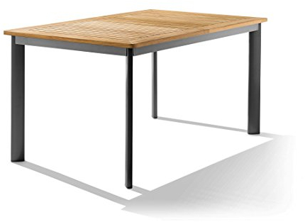 SIEGER Tisch rechteckig eisengrau - (2780-02 KT FS-165X95 EISENGRAU)