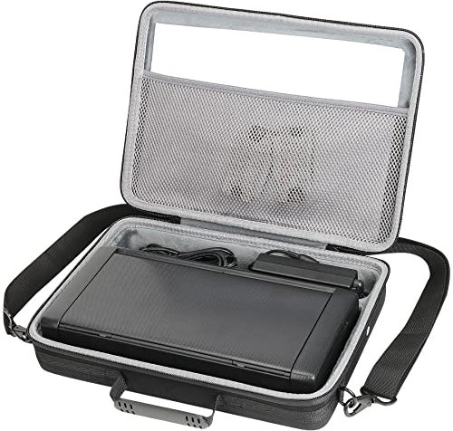 co2CREA Duro Viajar Caja Estuche Funda para Epson Workforce WF-110W Impresora de inyección de Tinta portátil(Caja Solo)