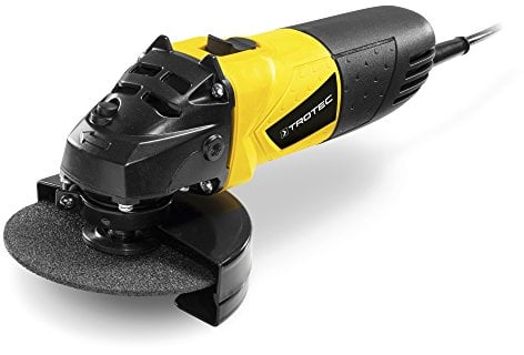TROTEC Smerigliatrice angolare PAGS 10?115 – smerigliatrice da taglio 500 Watt, velocità 12.000 giri/min, Ø disco: 115 mm, interruttore di sicurezza