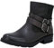 Fitters Footwear That Fits Donne Stivaletto Laia PU Stivali da Biker con Fibbie (44 EU, Grigio)