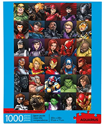 Marvel Heroes Collage 1000 Piece Jigsaw Puzzle