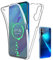 SDTEK Funda para Huawei Nova 5T Cuerpo Completo Protección Delantera Trasera Cubierta 360 Transparente Suave