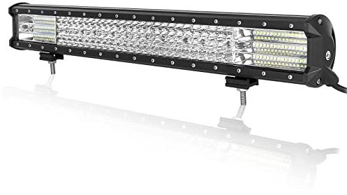 Willpower 23 Zoll LED Arbeitsscheinwerfer Bar 570W LED Scheinwerfer 12V Wasserdicht IP67 Flutlicht Spotlight Kombination LED Lightbar Zusatzscheinwerfer für Auto Offroad Traktor SUV UTV ATV