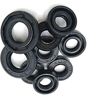 TC * 37-80-30 * 4/5/6/7/8/9/10/12 NBR Wellendichtring zweilippig Feder Rotary, 30x50x7mm 1Pcs