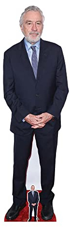 Star Cutouts CS1084 Robert De Niro Lifesize Cardboard Cutout with Mini – Classic Movie Star Party Decoration & Collector Gift