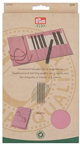 Prym 223807 Strumpfstricknadel Set Natural rose 2-4,5