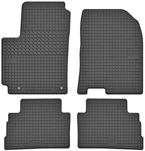 Gummimatten Gummi Fußmatten Satz für Hyundai Kona (2017-2023) - Passgenau