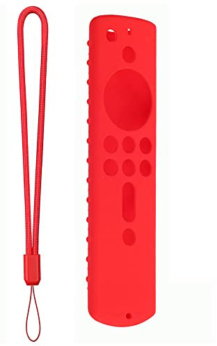 AMZLORD Funda protectora para control remoto con cordón, funda de control remoto de televisión inteligente para Amazon Fire TV Stick 4K 2018