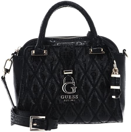 GUESS Adi Small Satchel Black