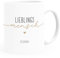 SpecialMe® Kaffee-Tasse Lieblingsmensch Herz personalisiert mit Namen Geschenk Liebe Freundschaft Frau Freundin weiß standard