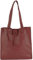 modamoda de - T247 - Ital. Leder Shopper mit herausnehmbarer Innentasche, Farbe:Purpurrot