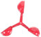 Happyyami 5St Anemometersensor Richtung Anlage im Freien Windgeschwindigkeitsmesser Markise ersatzteile wetterstation Windmessung Sensor Windmesser-Tool Windgeschwindigkeitspokal Metall rot