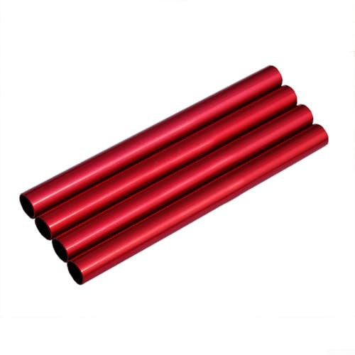 Yhenlovtt Zeltstangen-Reparatur-Set aus Aluminiumlegierung, 4 Stück, für Zeltstangen mit 7,9 bis 8,5 mm Durchmesser, einfach zu tragen, als Ersatzteile für Campingzelte