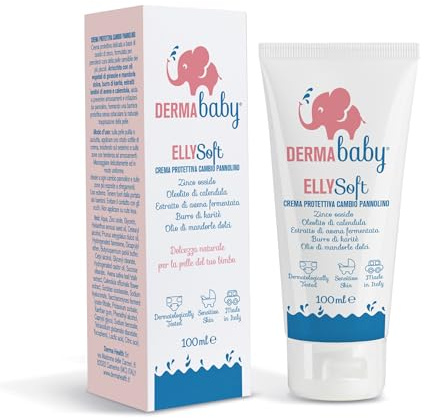 Derma Baby Elly Soft Crema Cambio Pannolino Ossido di Zinco 100ml
