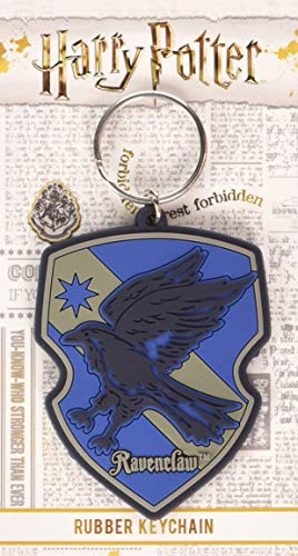 Pyramid Rubber Keychains - Harry Potter (Ravenclaw), mehrfarbig, 4.5 x 6 cm, RK38695C