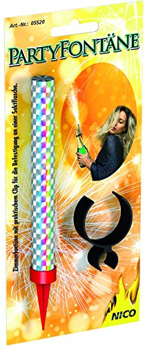Unbekannt NICO - Partyfontäne mit Sektflaschenhalter - Geburtstag Hochzeit Jubiläum Silvester Party