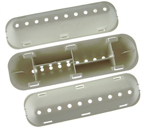 Yourspares 3 x Fits Indesit IWC6145UK, IWC6145UKE, IWC6153UK, IWC61651ECOU, IWC61651SECO and IWC6165SUK WASHING MACHINE DRUM PADDLE LIFTER 10 HOLE TYPE