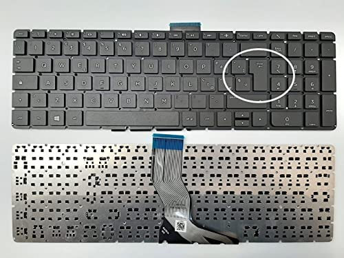 INFOELETTRONICA LO STORE DELLA CONVENIENZA E QUALITA' Tastiera Italiana Compatibile con HP Pavilion 15-AB 15-AK 15-AN Tasto Enter Grande